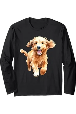 Urban Empyre Puppy Goldendoodle en train de courir Manche Longue