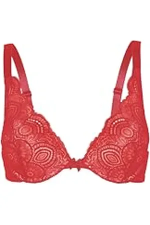 Wonderbra Refined Glamour Triangle Lace Soutien-Gorge Push up, , 85B Femme