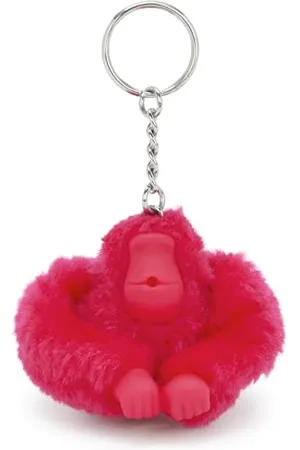 Kipling Monkeyclip S Petit Porte-Clés en Forme de Singe, Singes/Porte-Clés, (Rose)