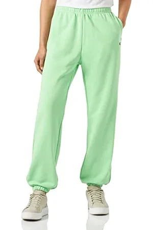 Champion Rochester 1919- Logo High Waist Boyfriend Elastic Cuff Pantalon de survêtement, , S Femme