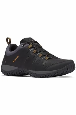 Columbia Woodburn 2 Chaussures de Randonnée Basses Homme, Noir (Black - Goldenrod), 43.5 EU