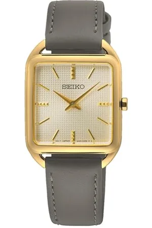 Seiko Femmes Analogique Quartz Montre avec Bracelet en Cuir SWR090P1