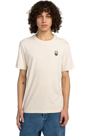 Element Ambition - T-Shirt à Manches Courtes - Homme - Beige.