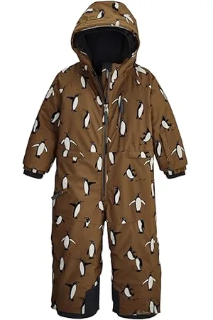 Killtec FISW 26 MNS ONPC Ski/Combinaison de Neige avec Capuche, Brown, 86/92 cm Mixte bébé