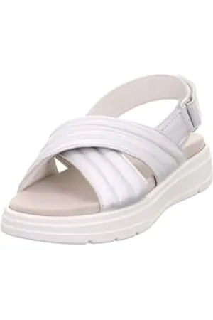 Legero Femme Sunwalker Sandale, Argent métallisé 9250, 38 EU