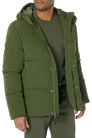Amazon Doudoune à Capuche Mi-Longue (Grandes Tailles Disponibles) Homme, , XXL