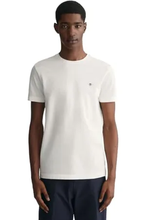 GANT Slim Pique SS T-Shirt, , L Hommes