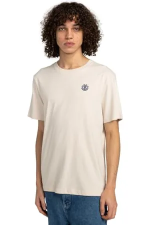 Element 3 Horizons - T-Shirt à Manches Courtes - Homme - Beige.