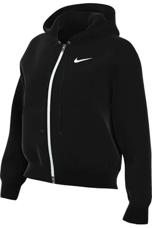 Nike HJ0995-010 Sportswear Phoenix Fleece Sweatshirt Femme Black/White Taille M