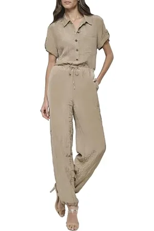 DKNY Tech Crinkle Jogger Pantalon, , XL Femmes