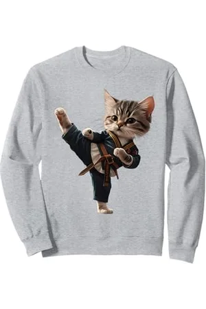 Animale Martial Funny Cat Sweatshirt