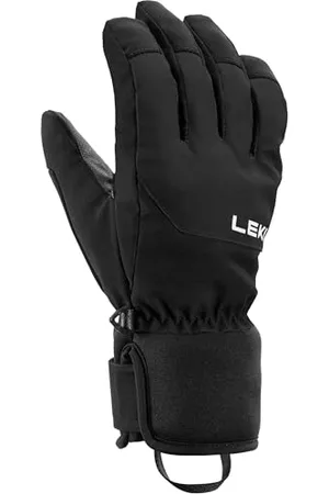 Leki Gants Bird pour Enfant, Noirs, Taille 6