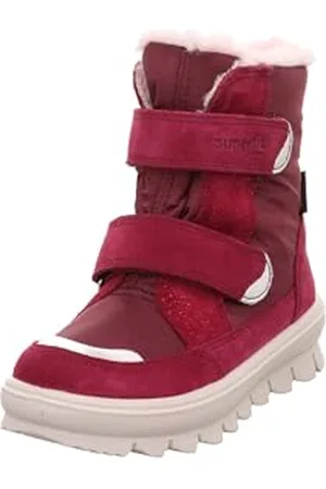 Superfit Flavia Warm gefütterte Gore-Tex Botte de Neige, Rot/Silber 5000, 27 EU Large