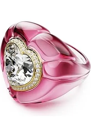 Swarovski Bague cocktail Dulcis, Taille cœur, Pavé, Cœur, , 58
