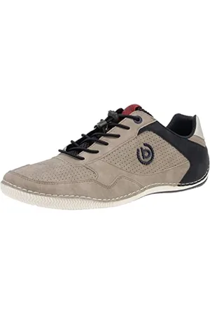 Bugatti Homme Baskets décontractées à Semelle Souple, Chaussures à Lacets avec Mousse à mémoire de Forme, Lacets élastiques, , 40 EU