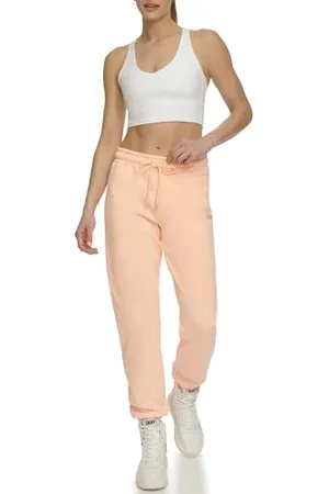 DKNY Metallic Logo Everyday Sweatpant Pantalon de survêtement, , XL Femmes
