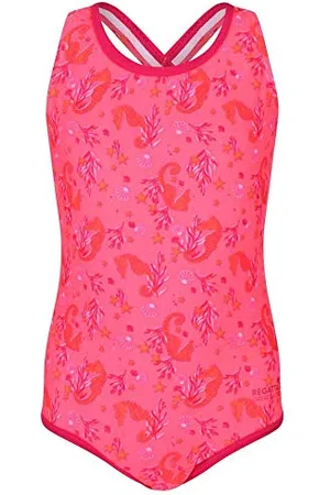 Regatta Maillot de Bain 1 pièce Junior Fille Hosanna avec imprimé Swimwear Enfant FR: 4XL (Taille Fabricant: 14 YR)