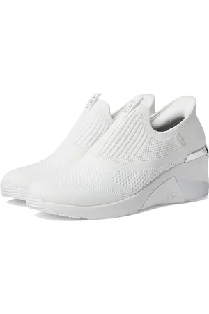 Skechers Femmes A Wedge Crecent, Blanc, 39.5 EU