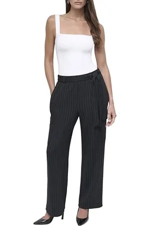 DKNY Wide Leg Pantalon, Femmes