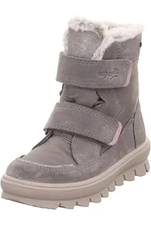 Superfit Flavia Botte de Neige, Gris/Rose 2000, 34 EU Étroit