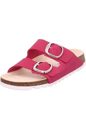 Legero Femme Clear Mule, Framboise Rose Vif (Rouge) 5550, 37 EU