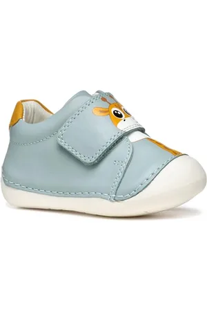 Geox Bébé garçon B TUTIM C Basket, Sage/Ochreyellow, 21 EU