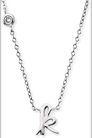 Engelsrufer Collier en argent sterling avec pendentif lettre K - Serti d