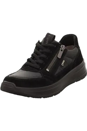 Legero Femme Sprinter Basket, Schwarz (Schwarz) 0200, 37 EU Étroit