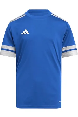 adidas Mixte Enfant SQUADRA25 Jersey Short Sleeve Kids, Royal Blue/White, 13-14 Years