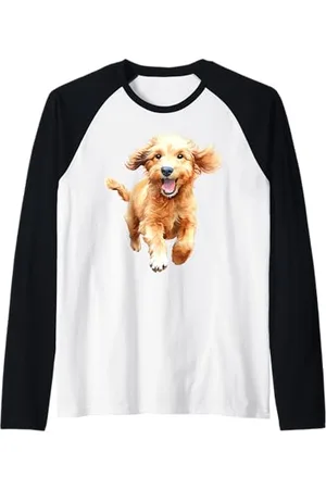 Urban Empyre Puppy Goldendoodle en train de courir Manche Raglan