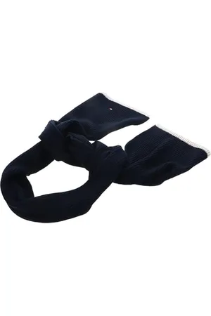 Tommy Hilfiger Block Flag Scarf AM0AM12061 Écharpes, Bleu (Space Blue/Cashmere Creme), OS Homme