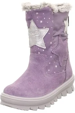 Superfit Flavia Warm gefütterte Gore-Tex Botte de Neige, Lila/Silber 8510, 28 EU Large
