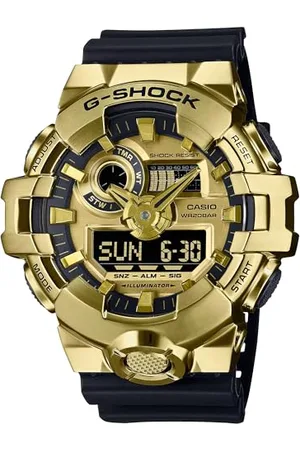Casio Mixte Analogique Quartz Montre avec Bracelet en GM-700G-9AER