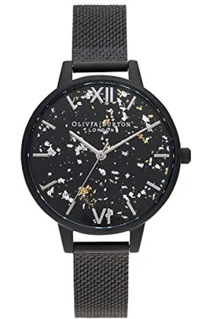 Olivia Burton Montre Analogique à Quartz pour Femme Collection Celestial avec Bracelet Milanais en Acier Inoxydable - OB16GD16