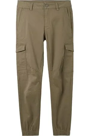 TOM TAILOR 1041071 Pantalon Cargo régulier, 10415-Dusty Olive Green, 13 Ans Garçon