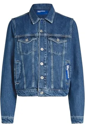 Karl Lagerfeld Regular Essential Denim Jacket Femme XL