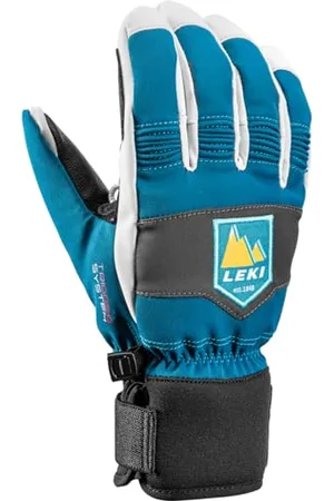 Leki Gants 3D pour Enfant, Bleu , Taille EU 8