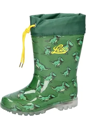 LICO Power Blinky Botte de Pluie, Vert/Jaune, 26 EU