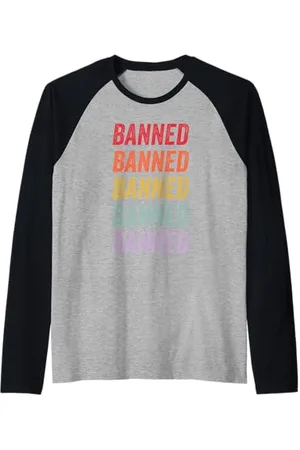 Banned Retro Interdit Manche Raglan