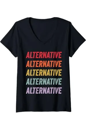 Alternative Apparel Femme Alternative T-Shirt avec Col en V