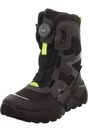 Superfit Rocket Warm gefütterte Gore-Tex Botte de Neige, Schwarz/Grün 0020, 36 EU Large