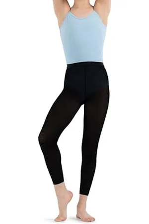 Capezio Hold & Stretch® apretado sin pies para mujer (N140), Mujer, Mallas sin pies, N140-Black-Small, negro, S
