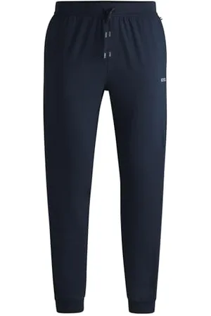 HUGO BOSS Hommes Mix&Match Pants Bas de survêtement en Coton Stretch à Logo brodé