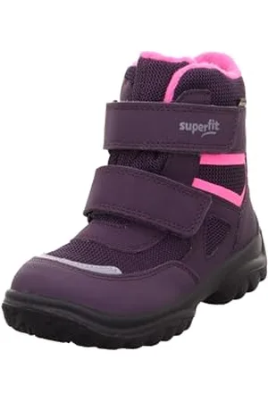 Superfit Bébé Fille Snowcat Botte de Neige, Violet/Rose 8500, 19 EU Large