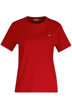 GANT Reg Shield SS T-Shirt, , L Femmes