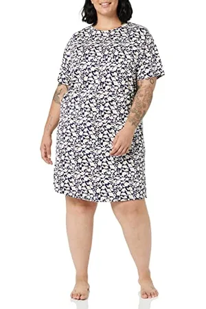 Amazon Chemise de nuit en jersey tricoté - couleurs abandonnées Femme, , 6XL Grande taille