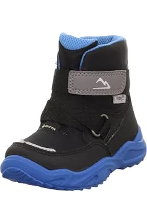 Superfit Glacier Botte de Neige, Noir/Bleu 0000, 25 EU Étroit