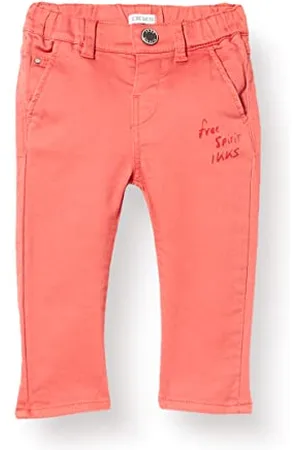 IKKS JUNIOR Pantalon Souple foncé avec Inscriptions XU29011.76 Jeans, , 6 Mois Bébé garçon