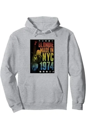Blond Amsterdam Rainbow Made in NYC 1974 Vintage Band Sweat à Capuche
