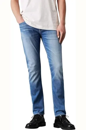 Calvin Klein Jeans Homme Slim Fit, Bleu (Denim Medium), 40W/32L